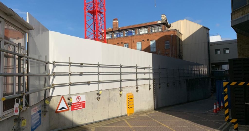 Envirohoard being used on site